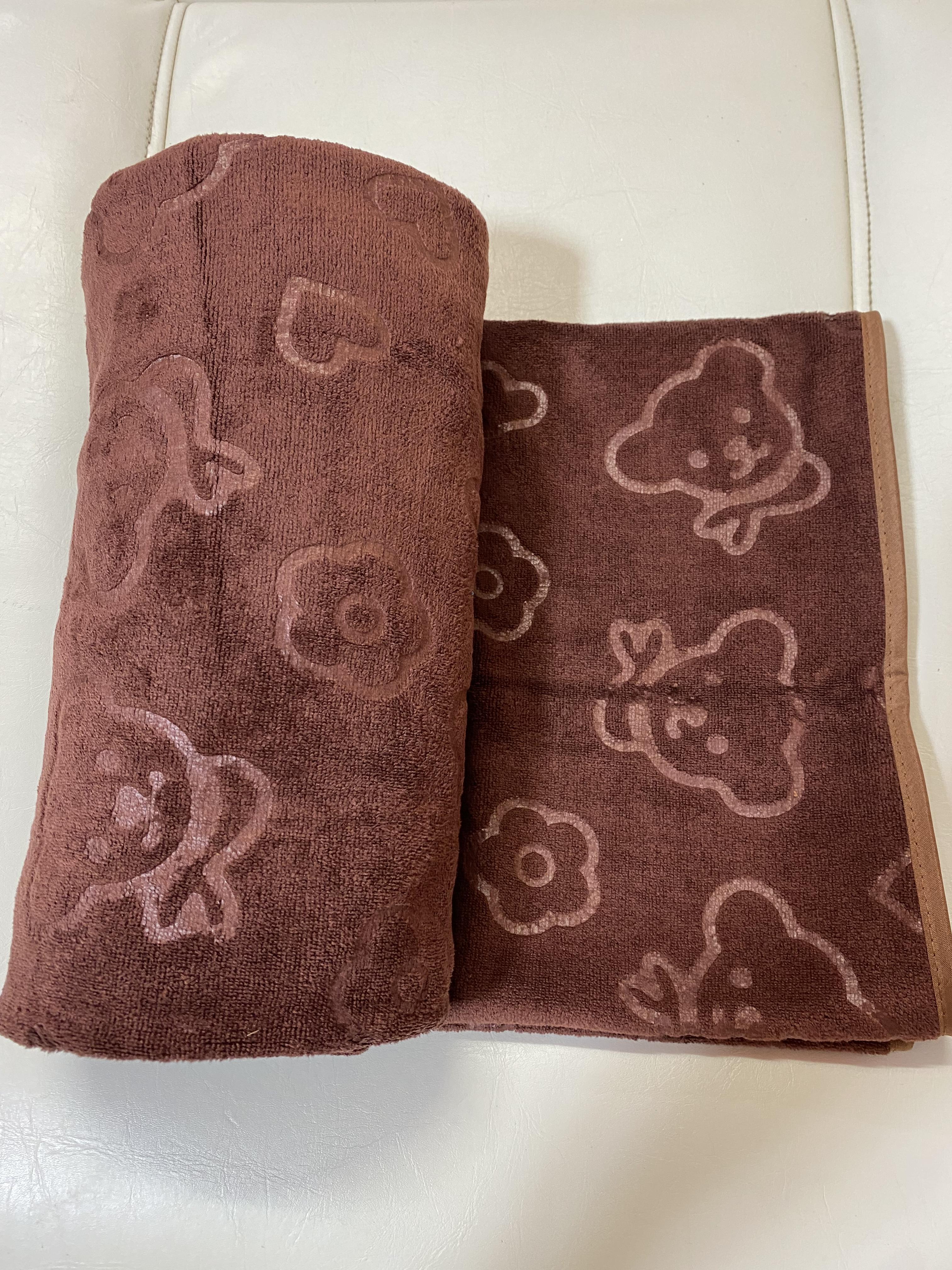 ผ้าเช็ดตัวนาโนผืนใหญ่ จัมโบ้ เป็นผ้าห่มได้ ซับน้ำดีเยี่ยม