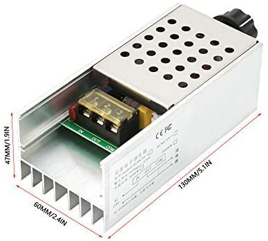 โมดูลปรับแรงดันกระแสสลับ 6000W AC 220V to 0-220V Voltage Regulator Module