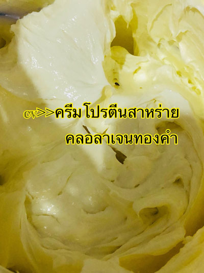 ครีมสาหร่าย โปรตีนสาหร่ายผสมคอลลาเจนทองคำ มี 3 สูตร 100 กรัม