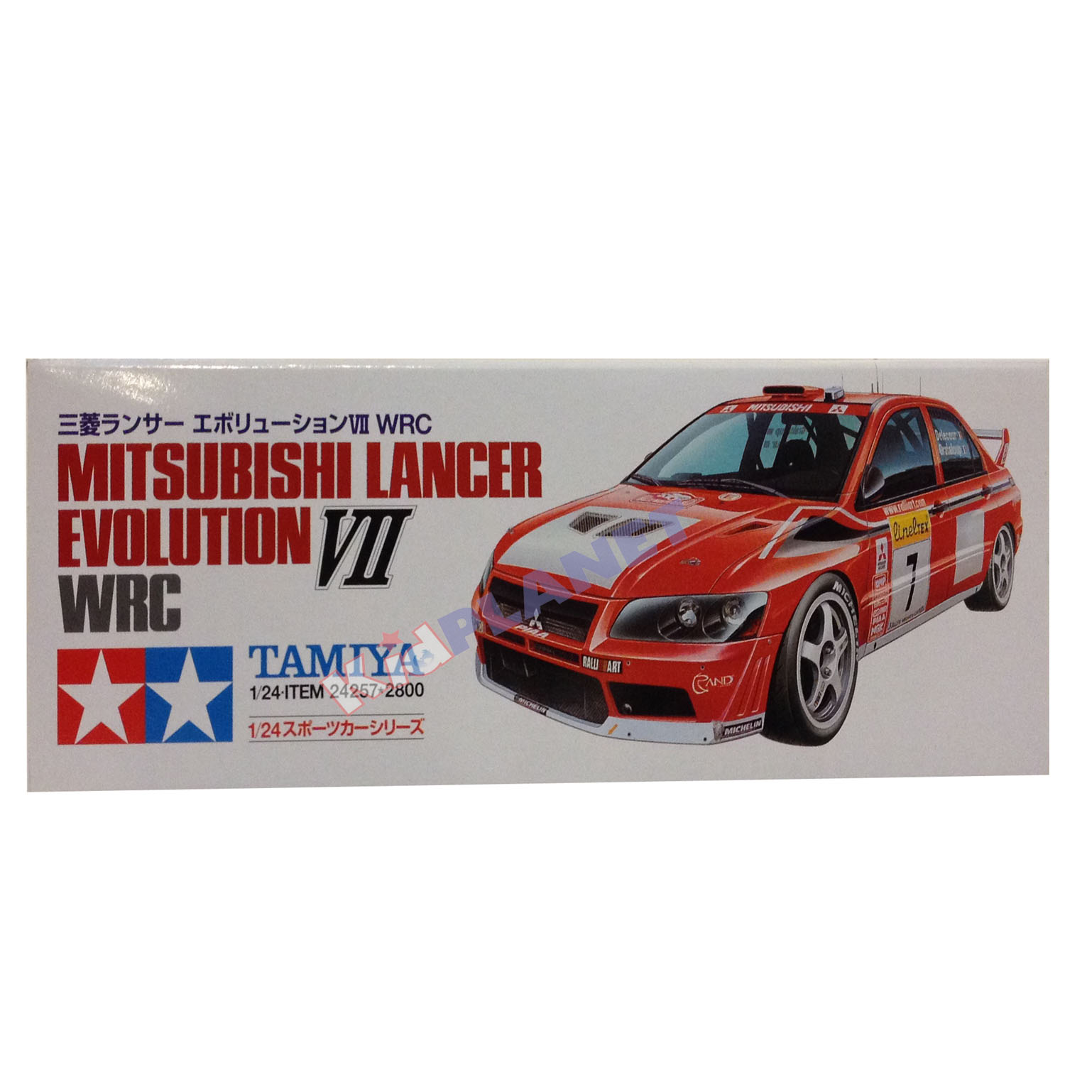 24257 1/24 MITSUBISHI Lancer Evolution VII WRC