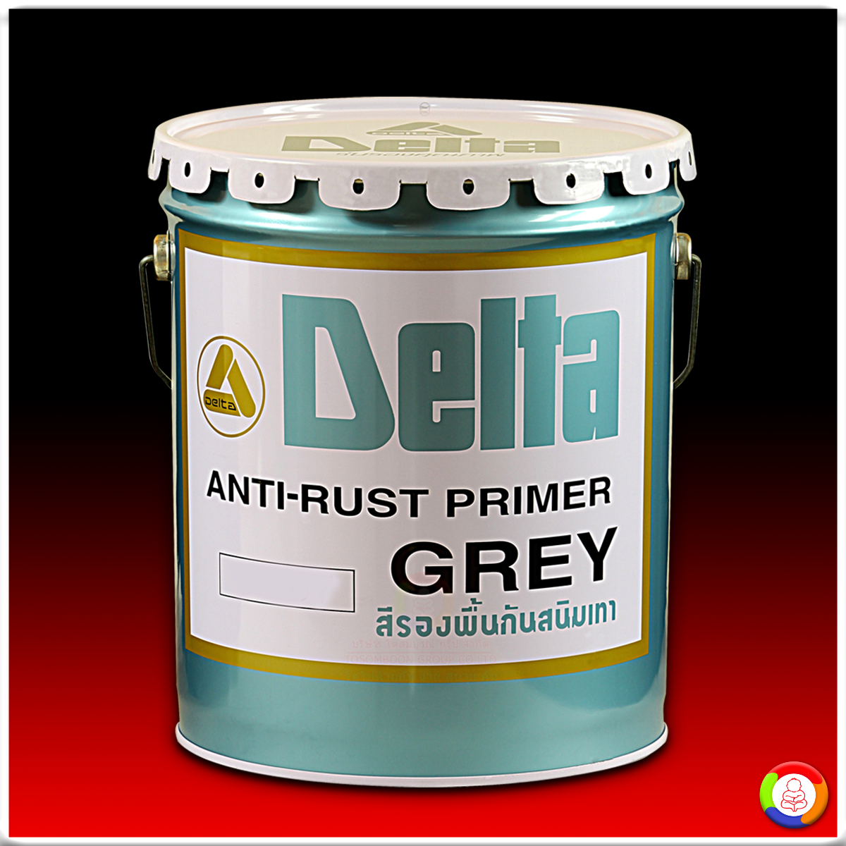 Delta Anti-Rust Primer Grey สีรองพื้นกันสนิมเทา เดลต้า