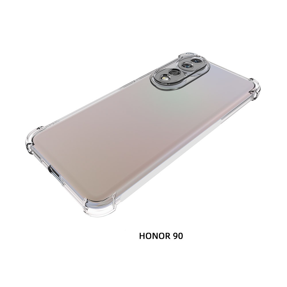 เคส Honor 90 แบบ TPU ใสเสริมขอบและมุมกันกระแทก