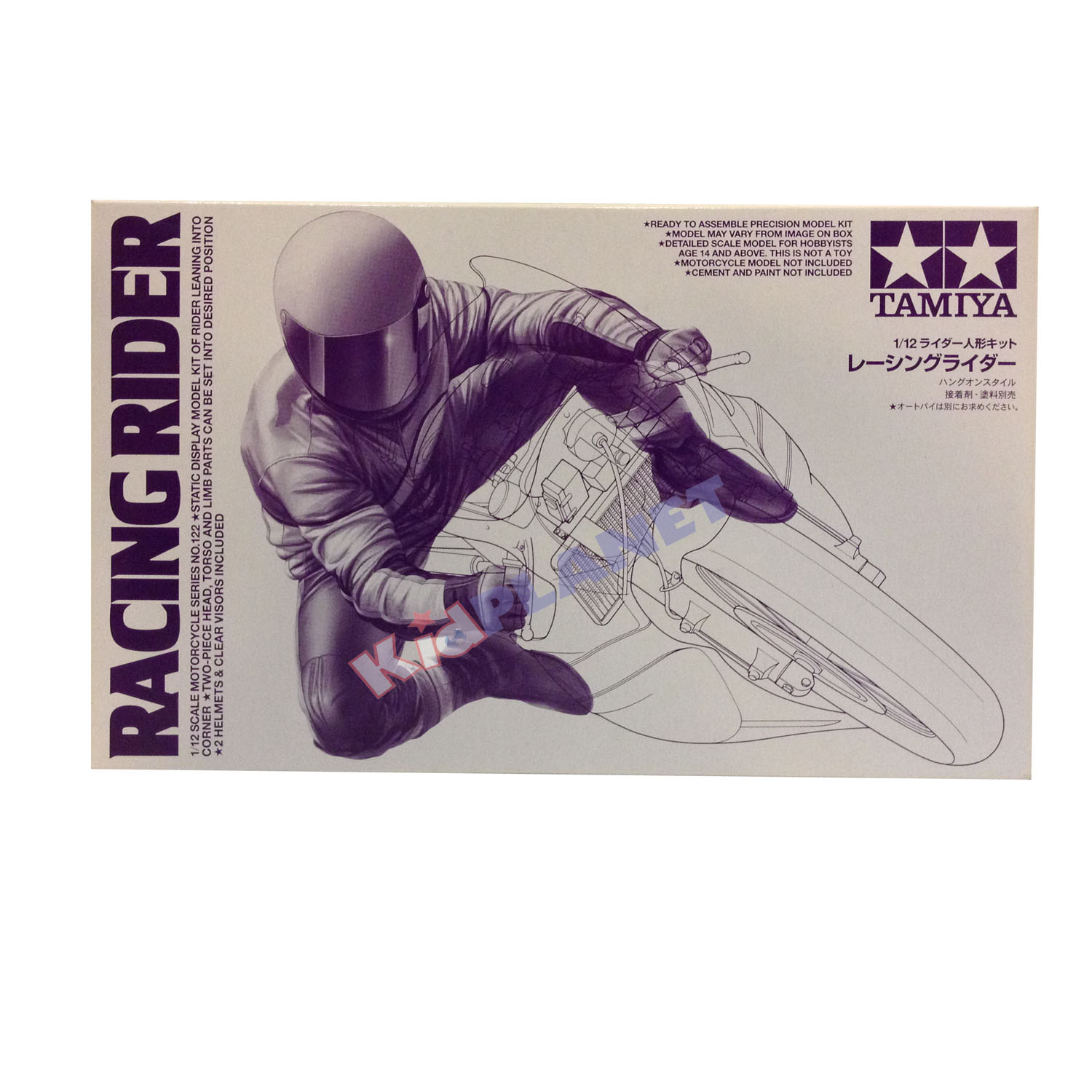 14122 TAMIYA MODEL 1/12 Motorcycle Racing Rider