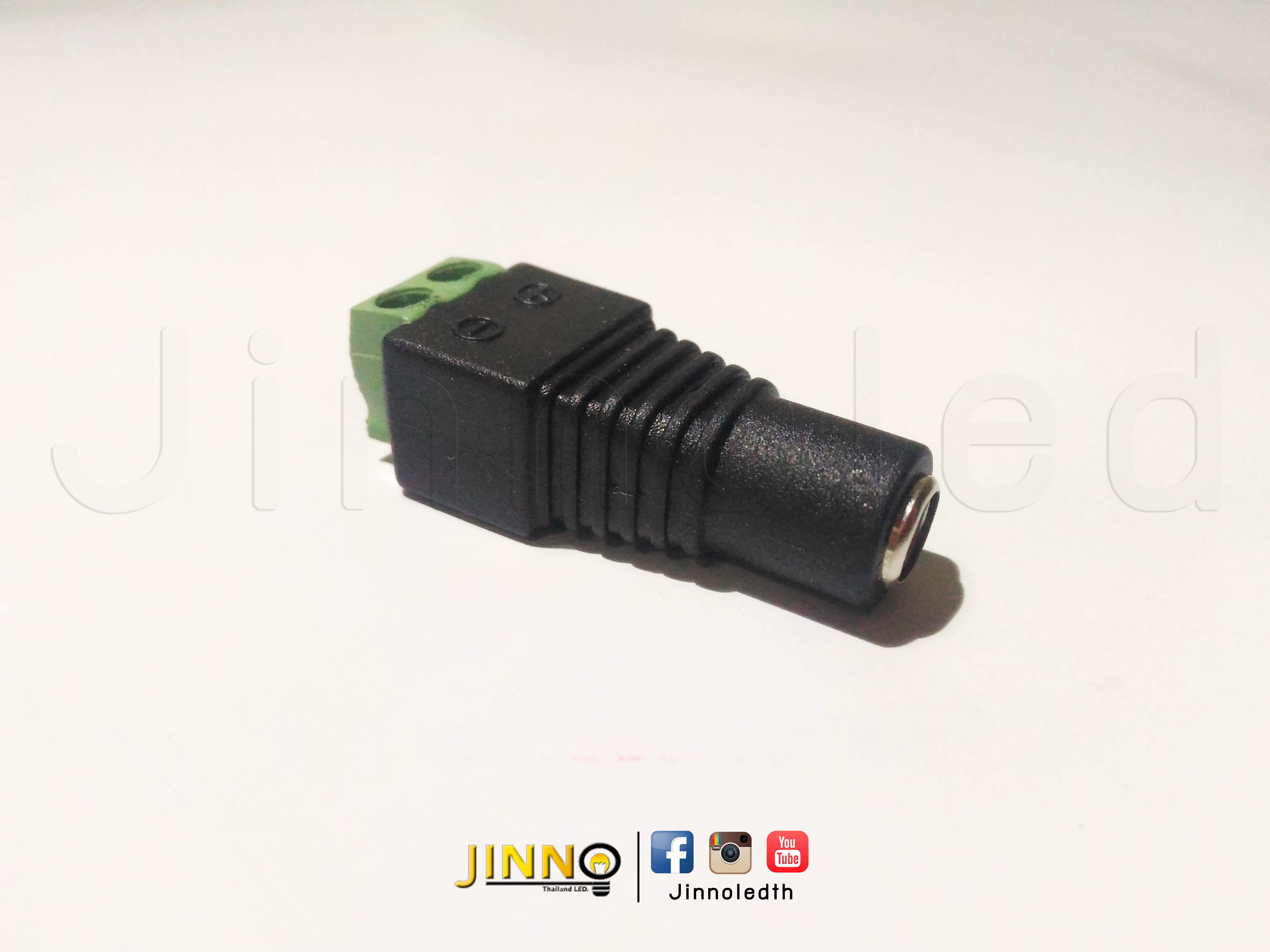 คอนเน็คเตอร์ไฟริบบิ้น : ตัวเมีย / Connector adapter strip light 12v