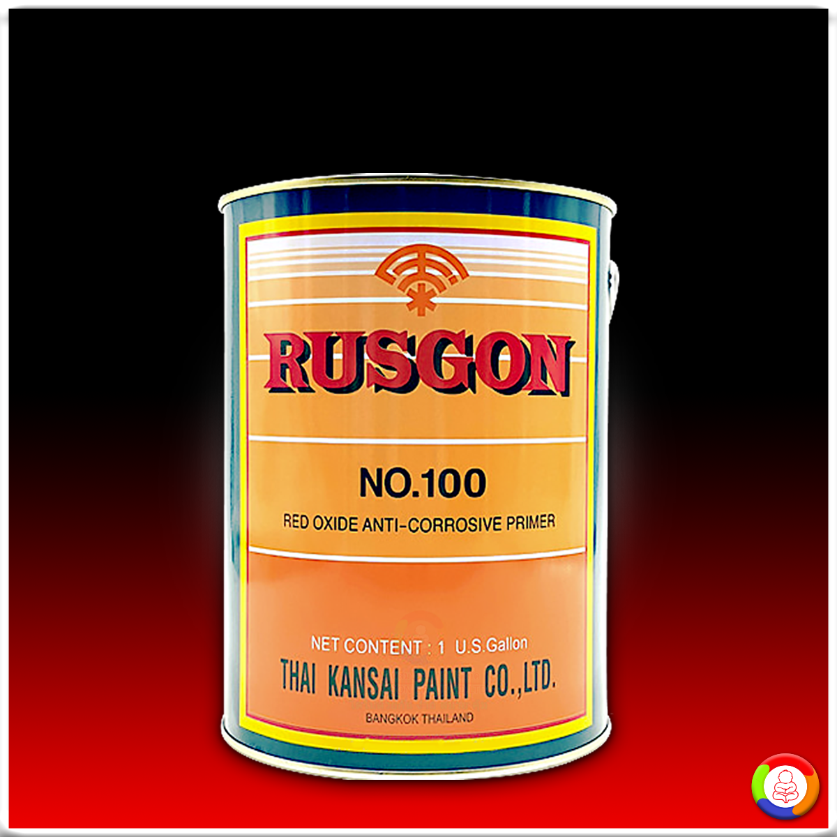รองพื้นกันสนิมแดงตราพัด Kansai Rusgon