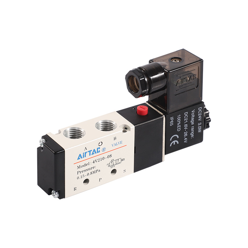 AirTAC 4V210-08 Pneumatic Solenoid Valve โซลินอยด์วาล์วลม (สินค้าของแท้)