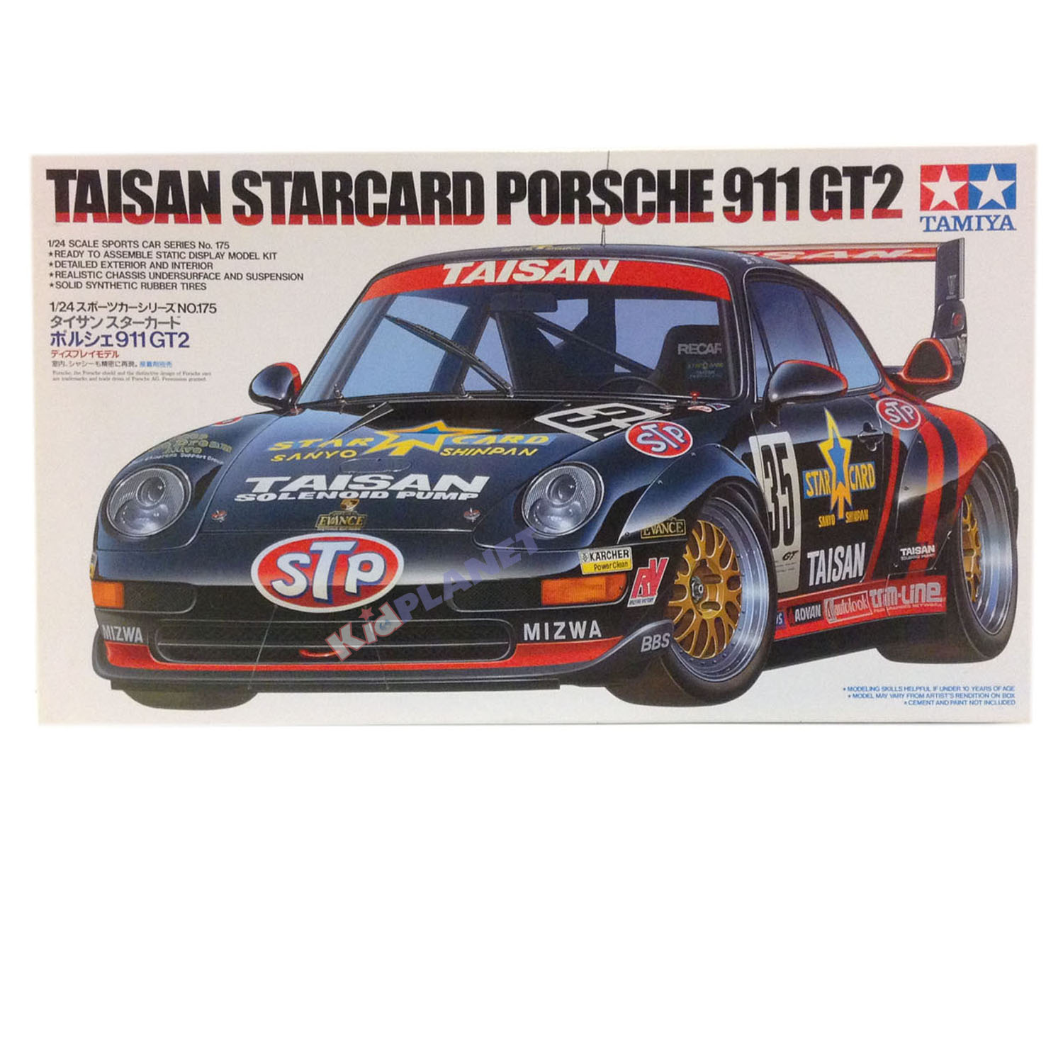 24175 TAMIYA MODEL 1/24 Taisan Starcard Porsche 911 GT2
