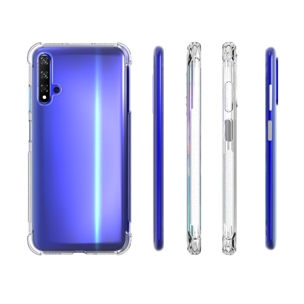 เคส Huawei nova 5T แบบ TPU ใสเสริมขอบและมุมกันกระแทก