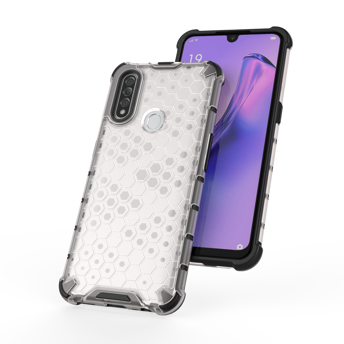 เคส OPPO A31 ลายรังผึ้งกันกระแทกได้