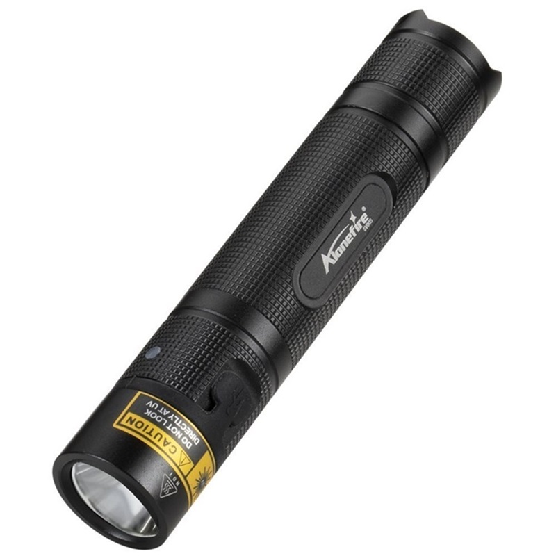 ไฟฉายพกพา UV AloneFire รุ่น 10 W USB Type - C SV-005