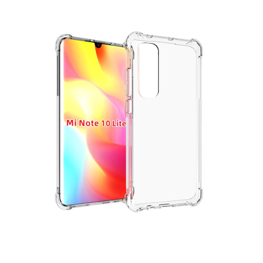 เคส Xiaomi Mi Note 10 Lite ใสเสริมขอบและมุมกันกระแทก