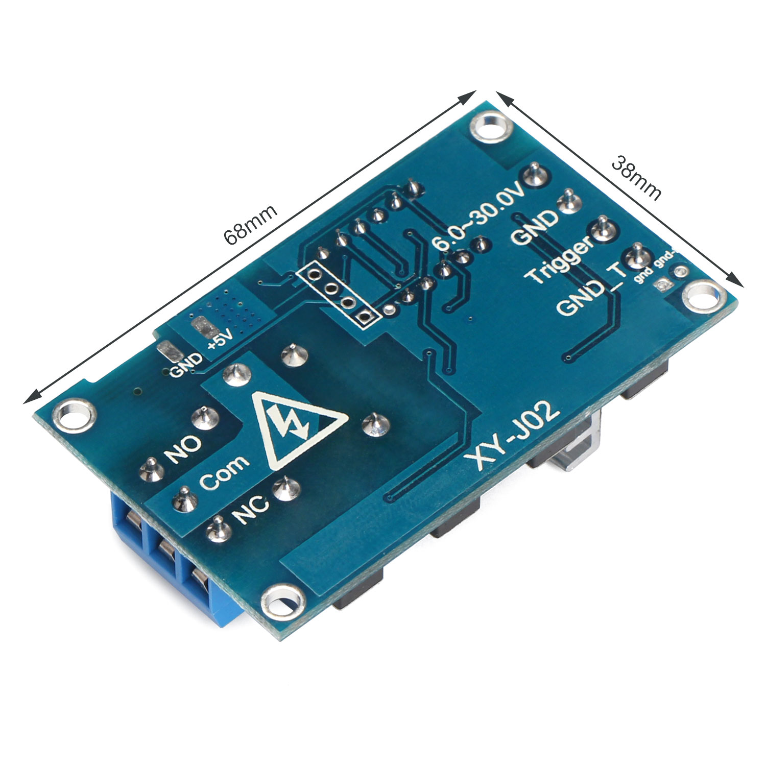 Relay Timer Module 6-30V บอร์ดทามเมอร์ รีเลย์ หน่วงเวลา ตั้งเวลาอุปกรณ์ไฟฟ้า