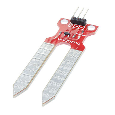 Funduino Soil Moisture Arduino Sensor เซ็นเซอร์วัดความชื้นในดิน สำหรับระบบรดน้ำต้นไม้อัตโนมัติ