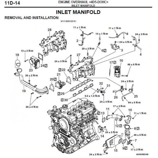 CD คู่มือการซ่อมและ WIRING DIAGRAM MITSUBISHI TRITON_(เครื่องยนต์ 4D5, 4M4)