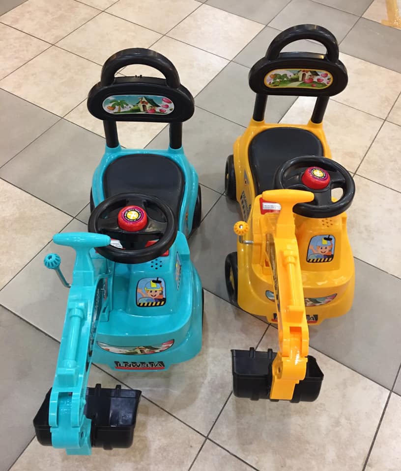 💥💥ถูกสุดๆๆ รถขาไถแมคโคร หรือ รถแม็คโครขาไถ มีเสียง มีไฟ ตักได้จริง ของเล่นที่ทุกบ้านต้องมี