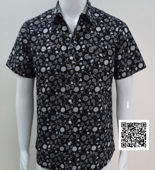 เสื้อเชิ้ตผ้าค้อตต้อน ผ้าลายดอก ลายสก็อต เชิ้ตลายวินเทรด เชิ้ตไปทะเล มีกระเป๋า สาปกระดุม คละไซร์ M-XXXL