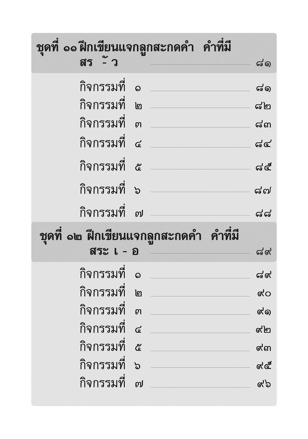 เขียนคล่อง เขียนเร็ว ภาษาไทย ป.1 เล่ม 1 สระเสียงยาว โดย พ.ศ.พัฒนา