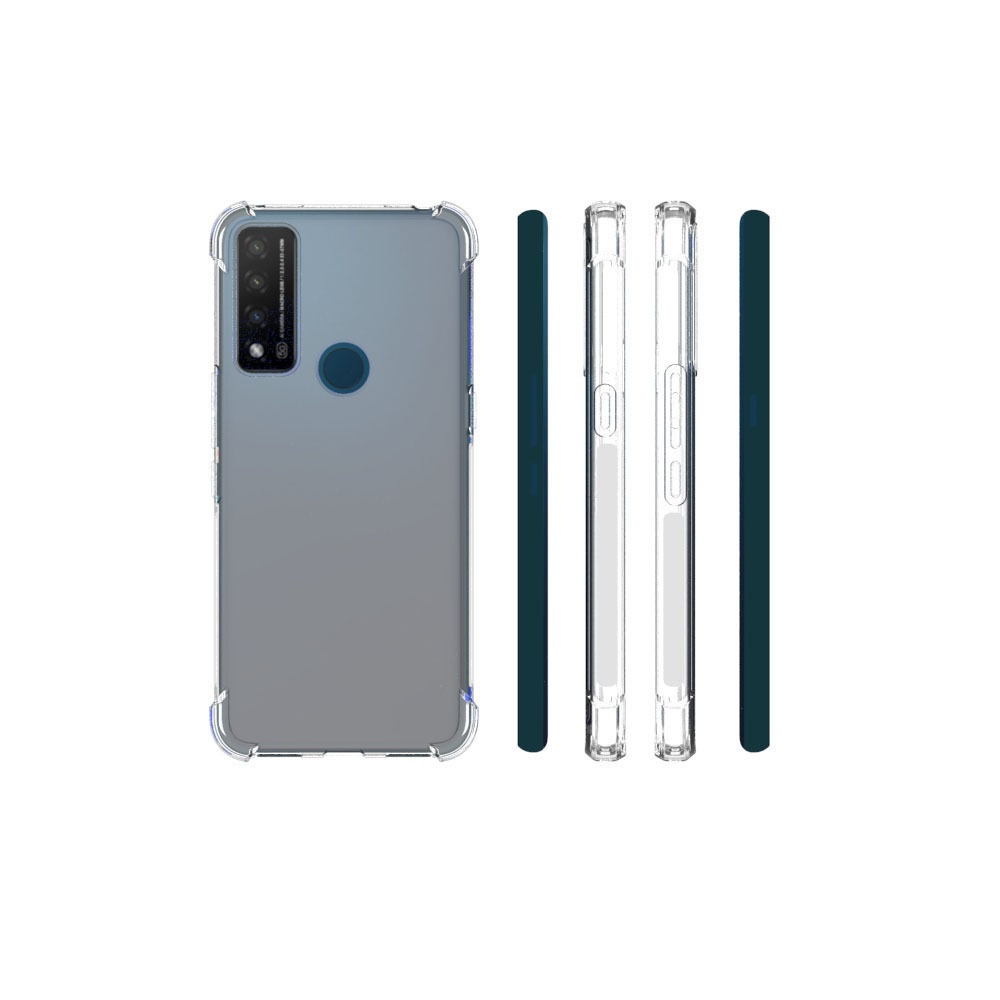 เคส TCL 20R 5G แบบ TPU ใสเสริมขอบและมุมกันกระแทก