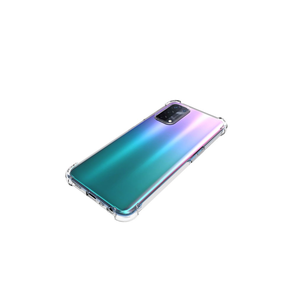 เคส OPPO A74 5G ใสเสริมขอบและมุมกันกระแทก