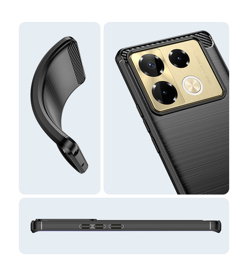 เคส Infinix Note 40 Pro 4G ผลิตจาก TPU กันกระแทกได้ (VICKIE)