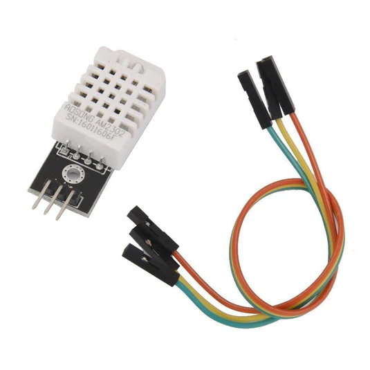 DHT22 Temperature and Humidity Sensor Module โมดูลวัดอุณหภูมิและความชื้น พร้อมสายไฟ