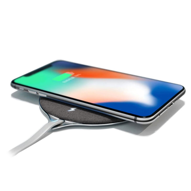 แท่นชาร์จไร้สาย AUKEY 10W Wireless Fast Charging Pad for Samsung Galaxy Note9 / S9 / S9+, LPhone X / Xs / Xs Max, and และรุ่นอื่นๆที่รองรับ รุ่น LC-Q4 สีดำ