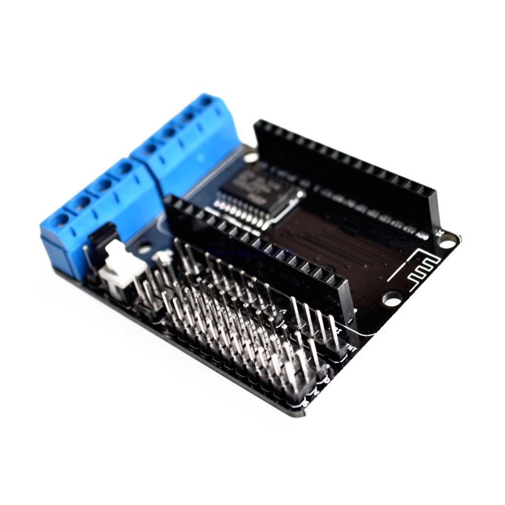 Motor Driver (L293D) Shield for NodeMCU V2 บอร์ดขับมอเตอร์สำหรับ ESP8266 NodeMCU V2