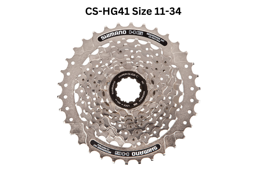 สเตอร์ Shimano Acera 8 Speed รุ่น CS-HG41 ขนาด 11-32 / 11-34