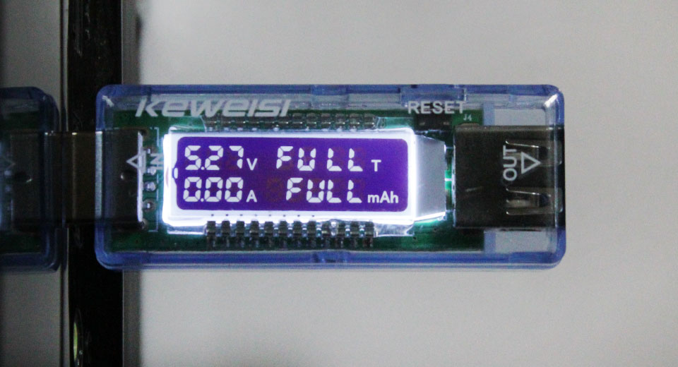 KWS-V20 USB LCD Digital Voltage and Current Tester มิเตอร์วัดแรงดัน กระแสไฟฟ้า โวลต์มิเตอร์