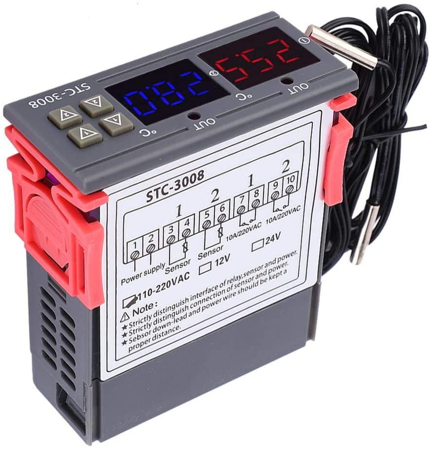 STC-3008 เครื่องควบคุมอุณหภูมิ Digital Temperature Controller