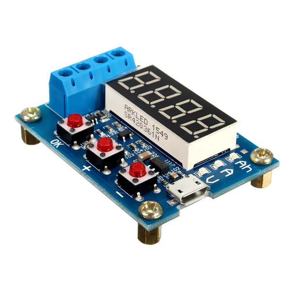 อุปกรณ์ทดสอบความจุถ่านลิเธียม ZB2L3 Lithium Battery Capacity Tester External Load Discharge Module