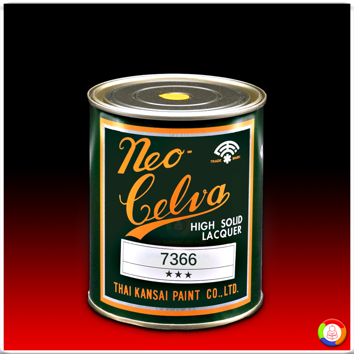 สีพ่นรถยนต์ ตราพัด NEO CELVA สี 3 ดาว