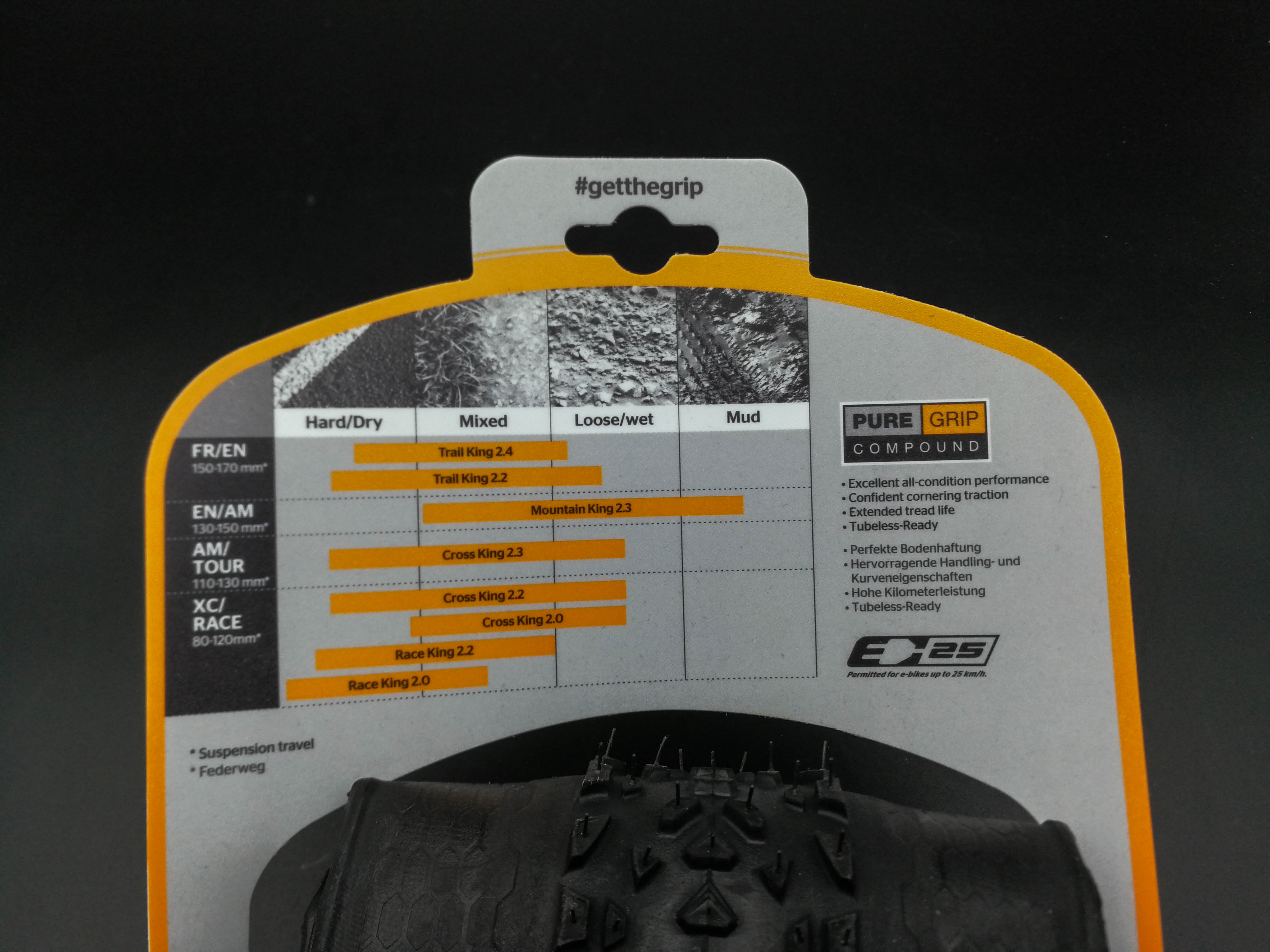 ยาง MTB Continental Race King ขนาด 29×2.0