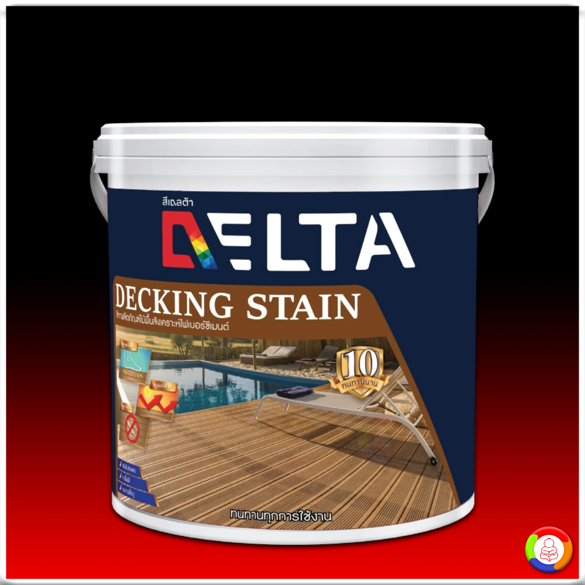 Delta Decking Stain เดลต้า เดกกิ้ง สเตน