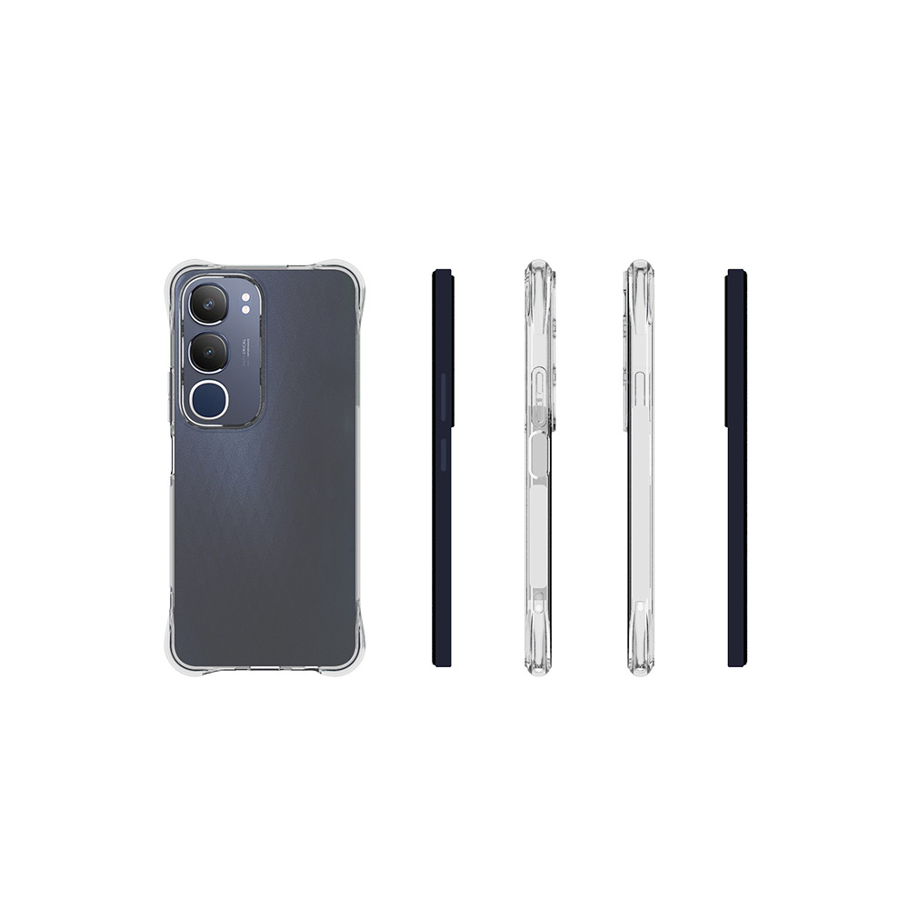 เคส Vivo Y19s แบบ TPU ใสเสริมขอบและมุมกันกระแทก