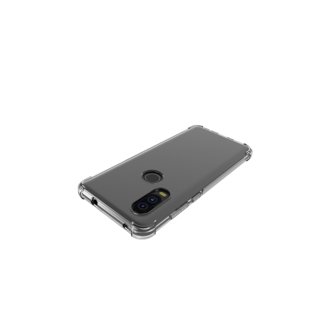 เคส Motorola One Vision แบบ TPU ใสเสริมขอบและมุมกันกระแทก