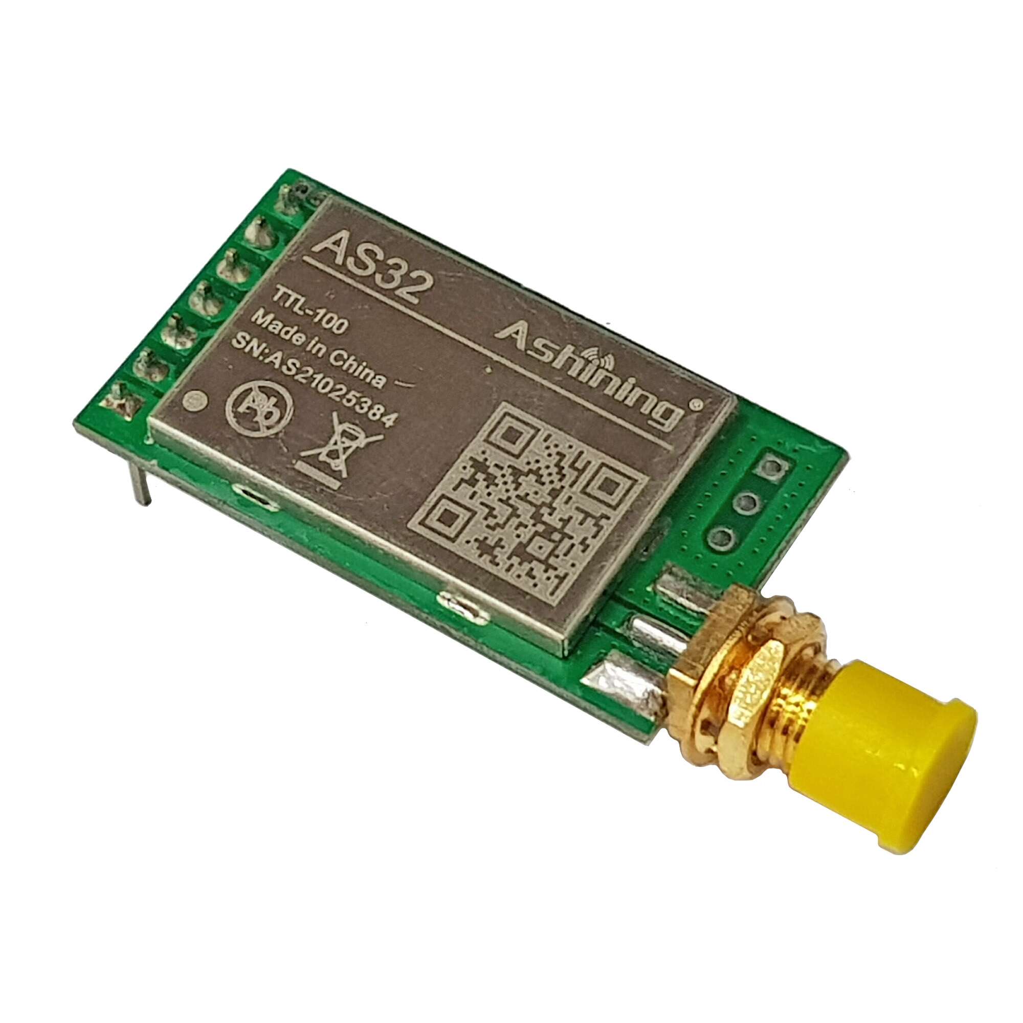 AS32-TTL-100 SX1278/SX1276 RF Wireless Module 433Mhz LORA 3000M UART Interface Automatic Meter Reading Low Power