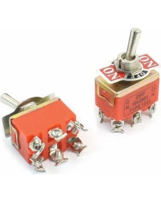 E-TEN1322 Toggle Switch ON-OFF-ON 3 Position 15A/250VAC
