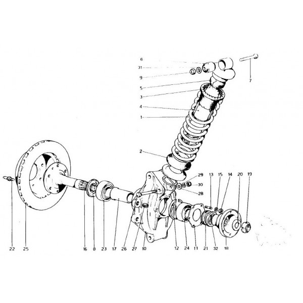 หนังสือ พาทแคตตาล็อก FERRARI 308 GT ปี 78