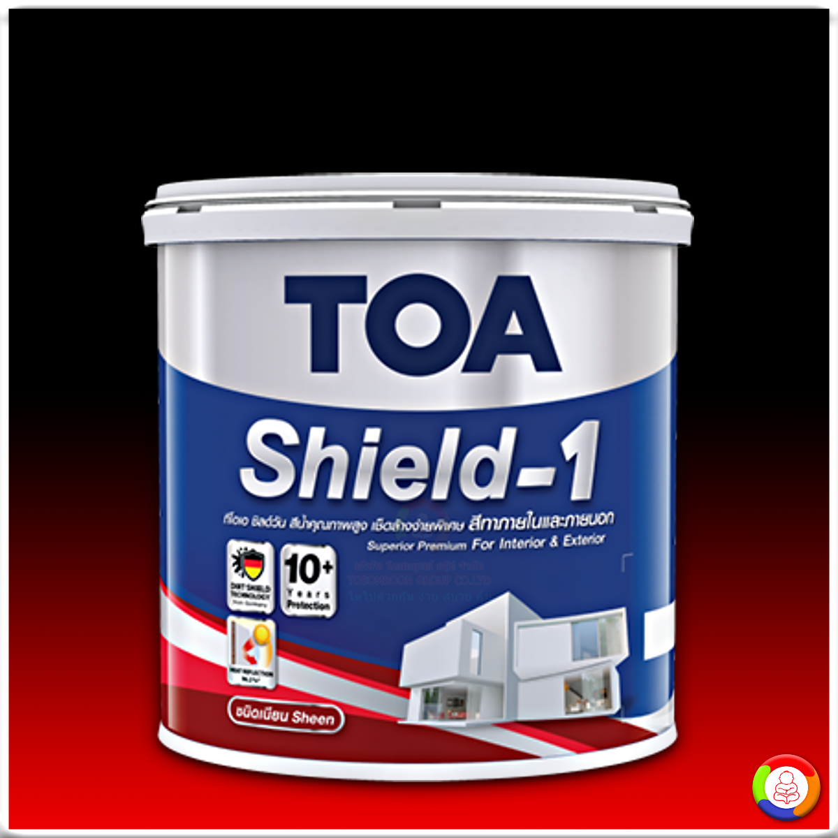TOA Shield-1 For Exterior ทีโอเอ ชิลด์ วัน ภายนอก ชนิดเนียน