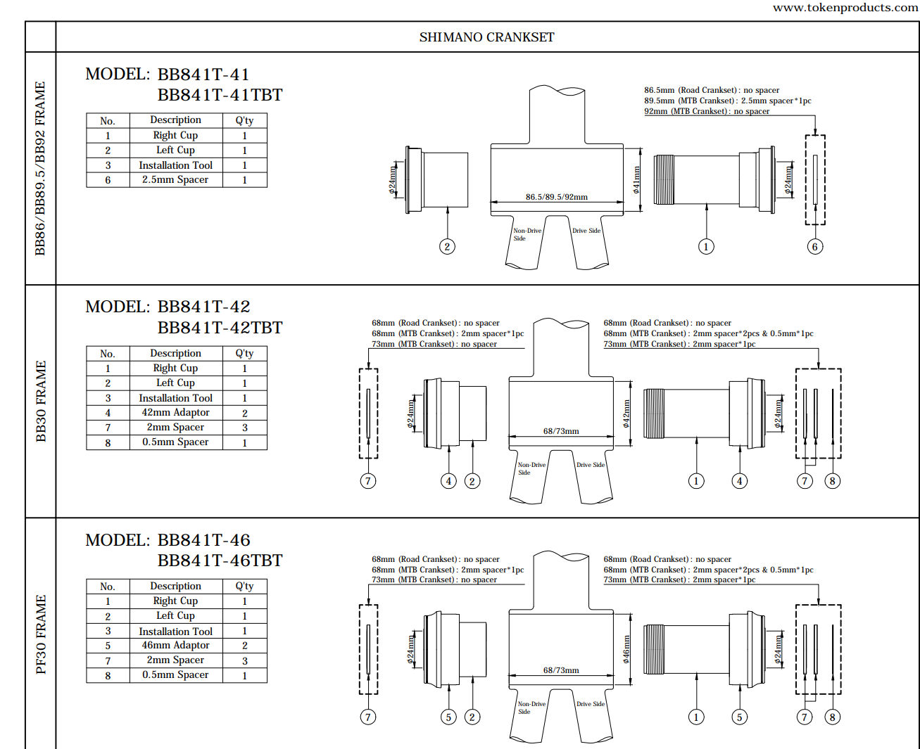 กะโหลก Token Ninja Pressfit TF24