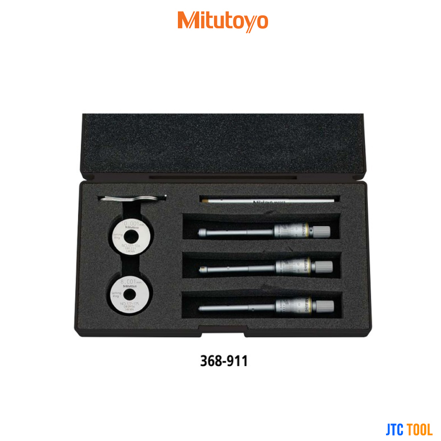 ชุดโฮลเทส - Holtest set Size 6-12mm No.368-911 [Brand: Mitutoyo]