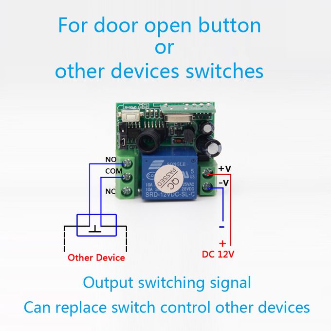 433Mhz Wireless Remote Control ชุดควบคุม รีโมทคอนโทรล เอกประสงค์