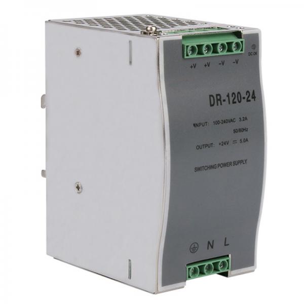 DR-120-24 / DR-120-12 DIN Rail Switching Power Supply 120W สวิตชิ่งเพาเวอร์ซัพพลาย แบบติดตั้งบนรางปีกนก