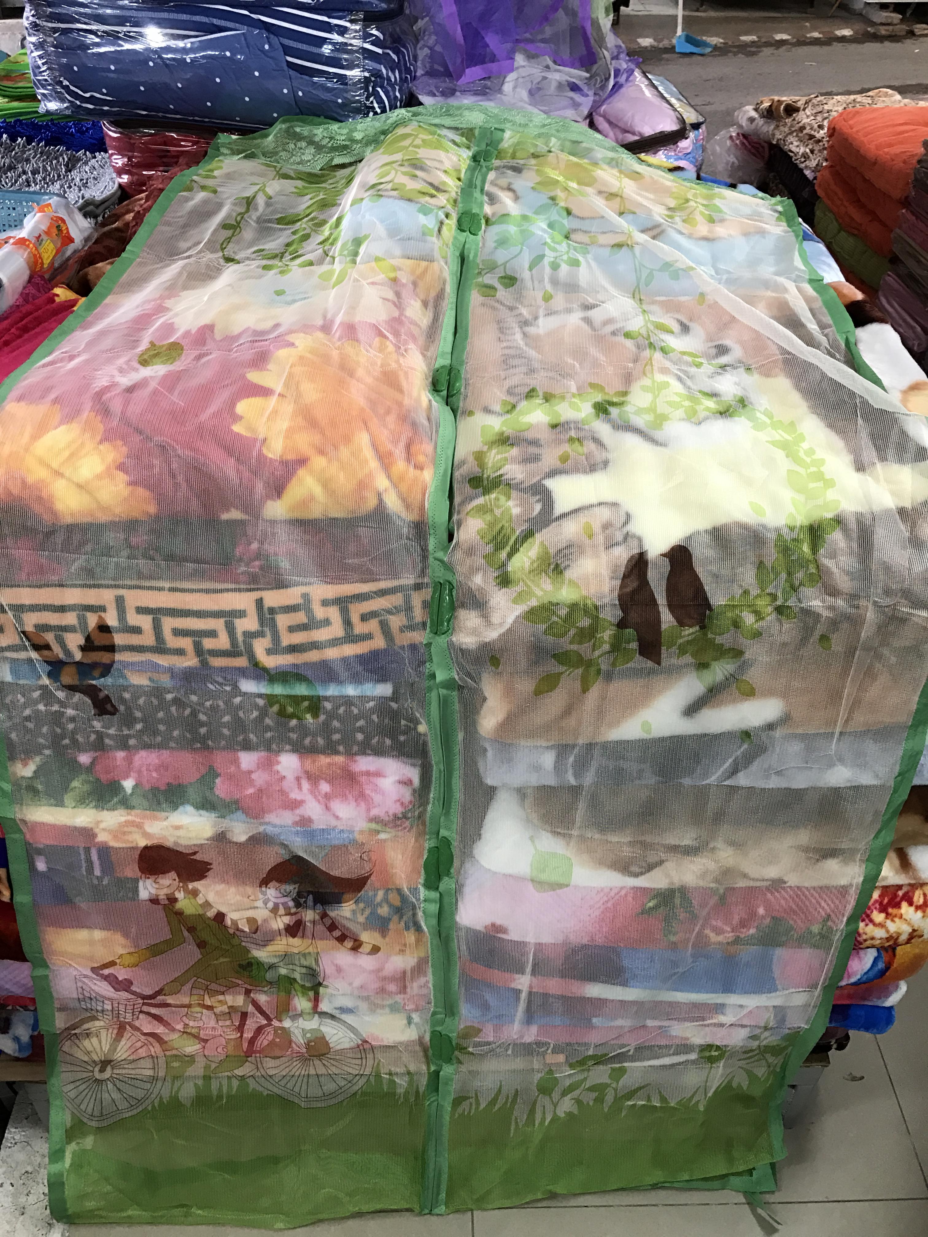 ม่านกันแมลง มุ้งกันยุง แบบติดประตู 139.- ส่งฟรี ขนส่งเอกชน