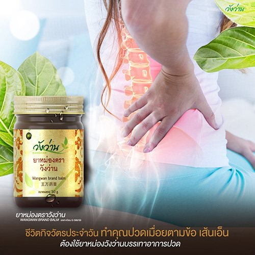 ยาหม่องวังว่าน ยาหม่องตราวังว่าน 50 กรัม