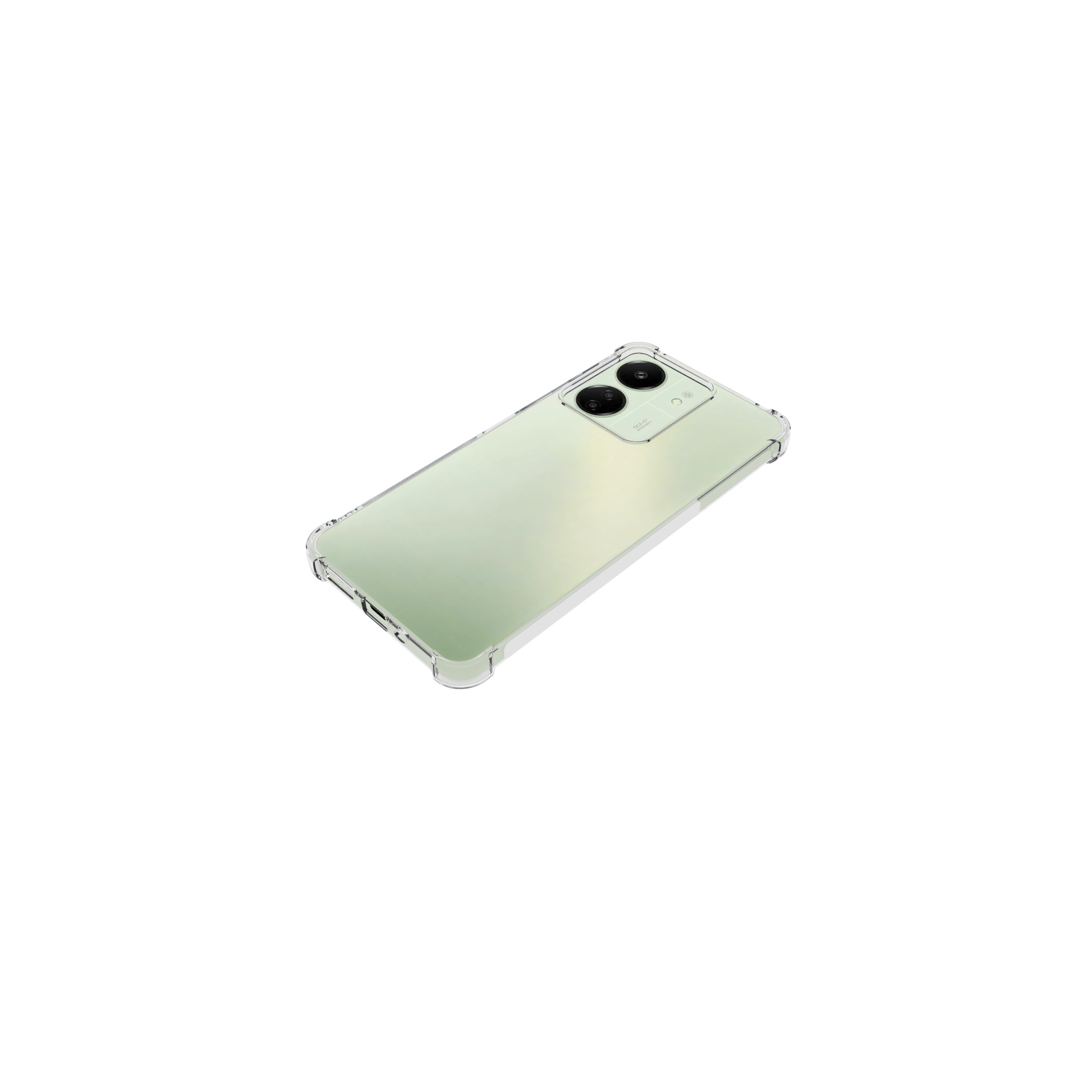 เคส Xiaomi Redmi 13C ใสเสริมขอบและมุมกันกระแทก