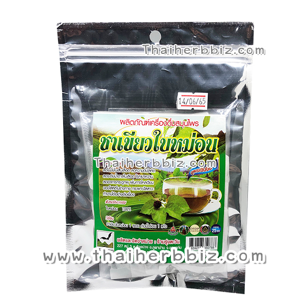 ชาเขียวใบหม่อนรุ่งตะวัน 25 ซอง