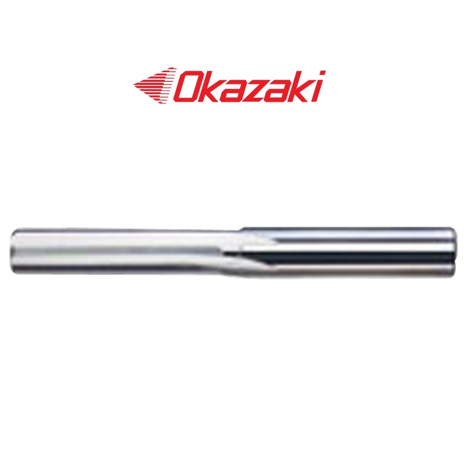 ริมเมอร์คาร์ไบด์ฟันตรงก้านกลม(1.0-10.0) - Solid Short Carbide Reamers CSR Series [Brand: Okazaki]