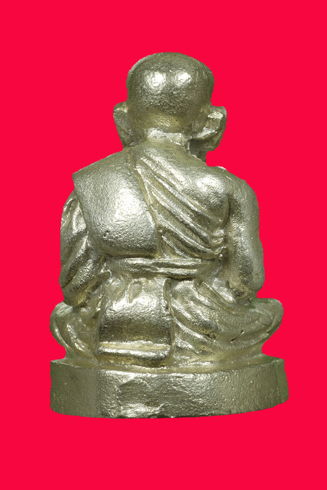 พระรูปหล่อหลวงปู่ทวด ก้นตัน ปี 2537 เนื้อเงิน